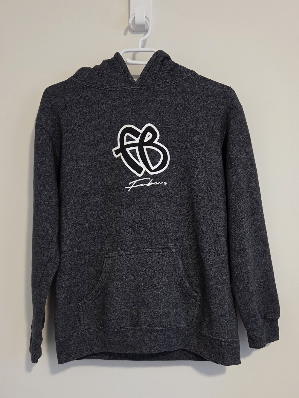 FUBU Grey  Classic Pullover Hoodie